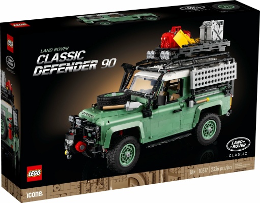 LEGO Icons 10317 Land Rover Classic Defender 90 - LEGO Icons 10317 Land Rover Classic Defender 90