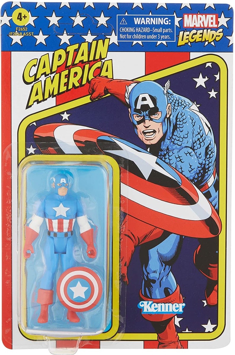 Marvel Legends Retro Capitán America 