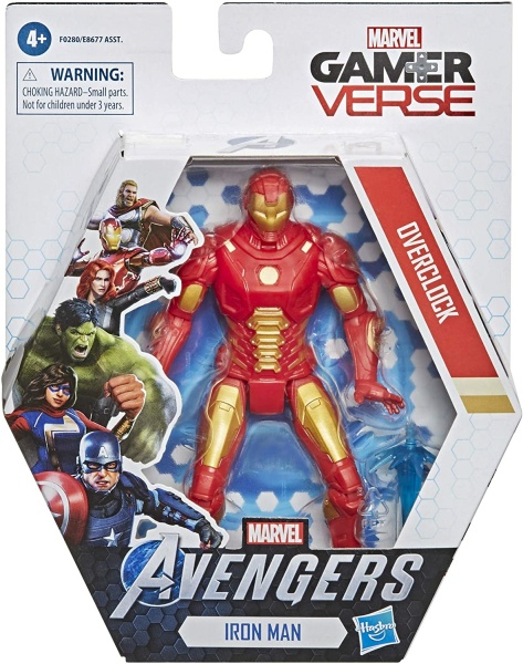 Marvel Gamerverse Figure Iron Man Overclock