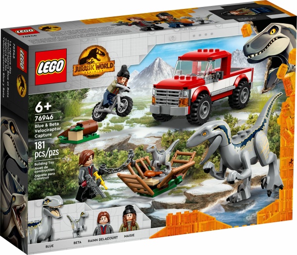 LEGO® Jurassic World 76946 - Blue & Beta in der Velociraptor-Falle