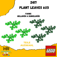 LEGO® 2417 Blätter / Plant Leaves 6x5
