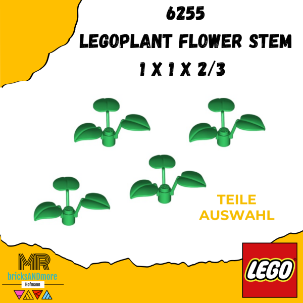 LEGO® 6255 Pflanze / LegoPlant Flower Stem 1 x 1 x 2/3