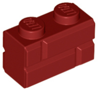 LEGO® 98283 Profile Brick 1x2 Mauersteine Dark Red