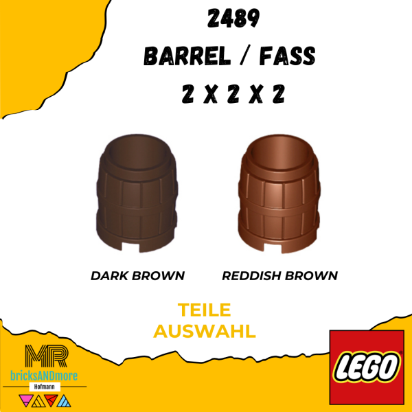 LEGO® 2489 Barrel / Fass 2 x 2 x 2