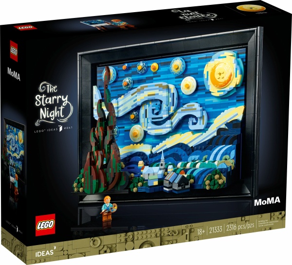 LEGO® Ideas 21333 Vincent van Gogh – Sternennacht