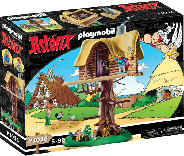 Playmobil Asterix 71016 Troubadix mit Baumhaus - Playmobil