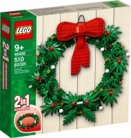 LEGO® 40426 Türkranz / Adventskranz 2in1