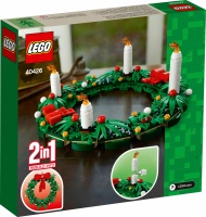 LEGO® 40426 Türkranz / Adventskranz 2in1
