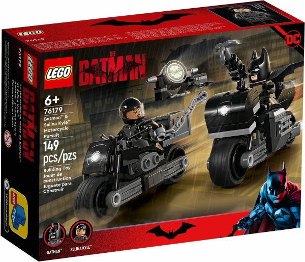 LEGO® Super Heroes 76179 Batman™ & Selina Kyle™: Verfolgungsjagd auf dem Motorrad