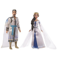 Disney Wish - Königsfamilie 2er-Pack - König Magnifico und Königin Amaya