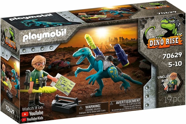 Playmobil Dino Rise 70629 Uncle Rob: Aufrüstung zum Kampf