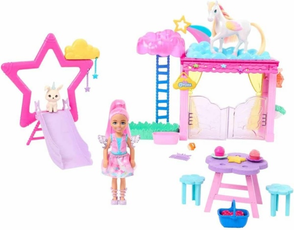 Barbie Ein Verborgener Zauber - Chelsea-Puppe und Baby-Pegasus Spielset