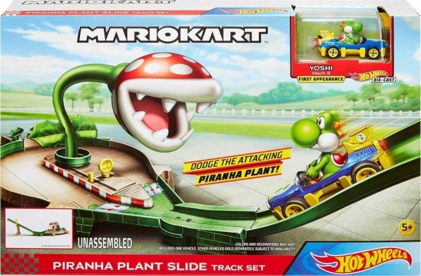 Hot Wheels Mario Kart Piranha-Pflanzen-Trackset