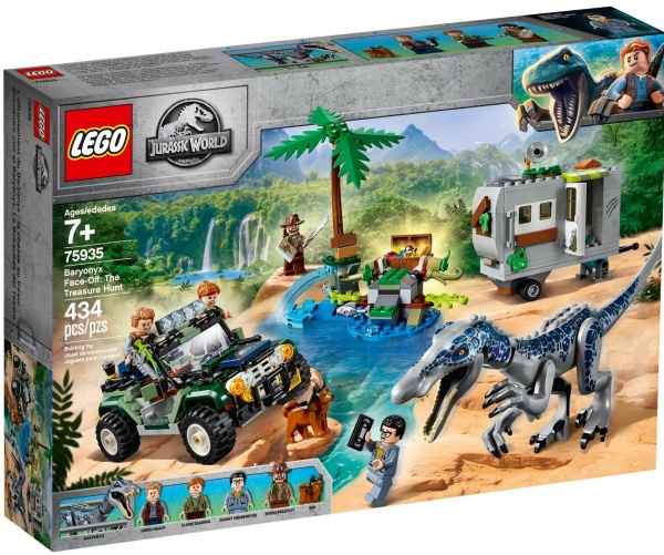 LEGO® Jurassic World 75935 - Baryonyxs Kräftemessen: die Schatzsuche